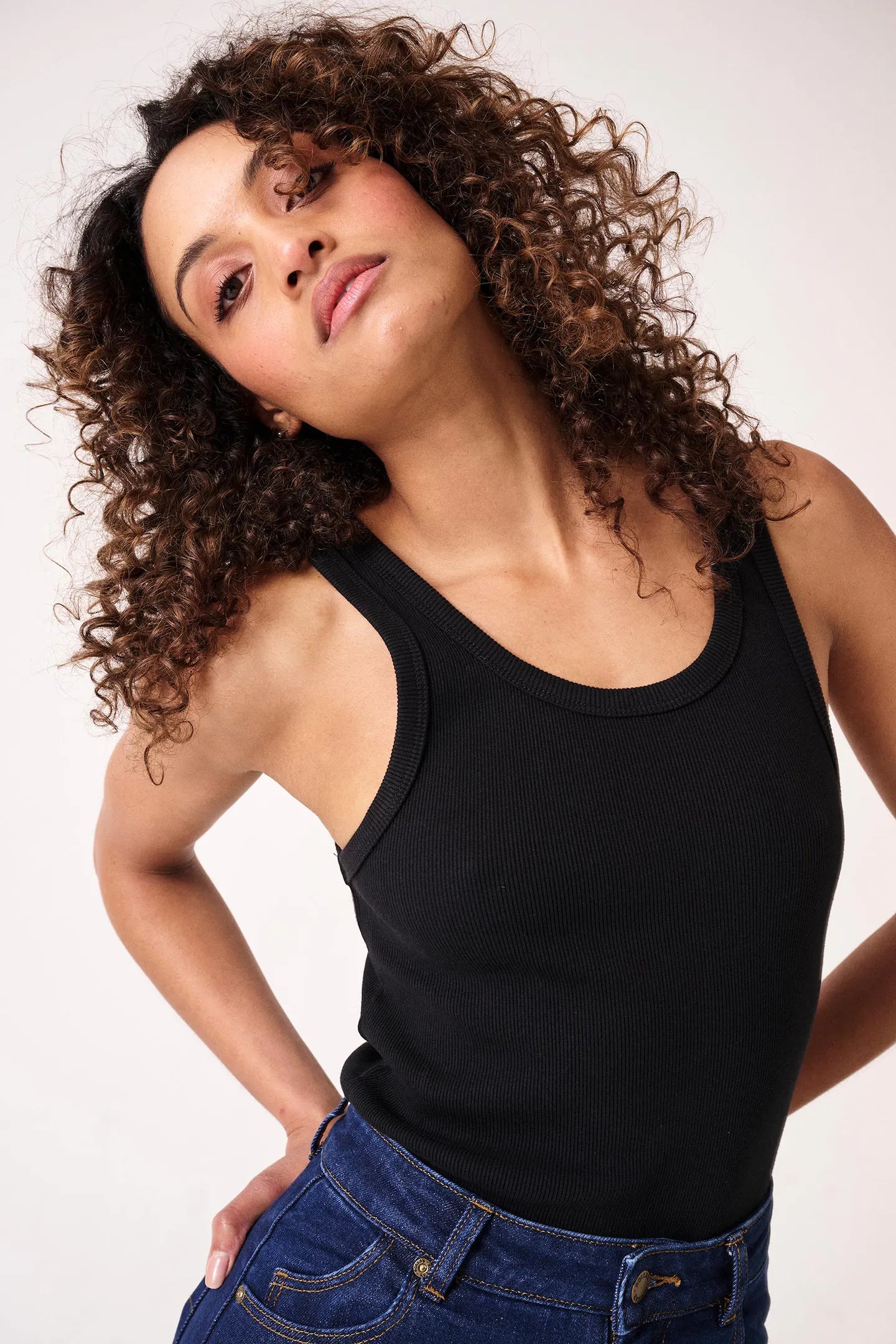Jet Black Toni Tank