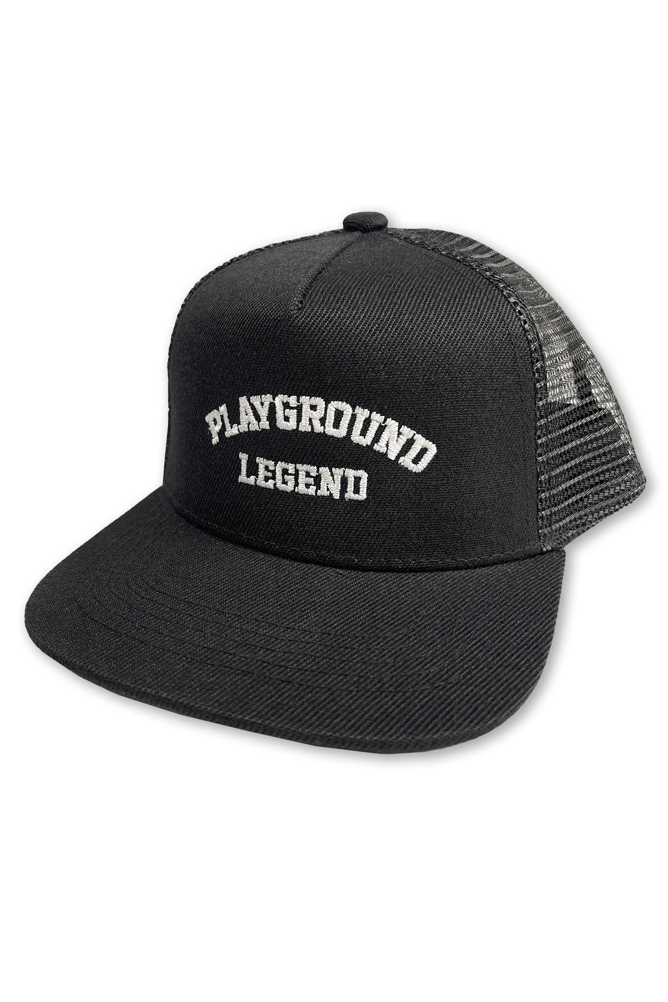 Black Playground Legend Trucker Hat