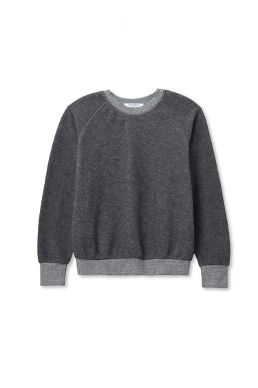 Heather Grey Reversible Sweatshirt