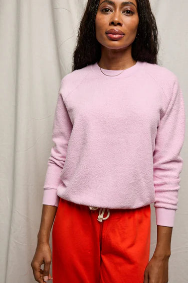 Sugar Pink Reversible Sweatshirt