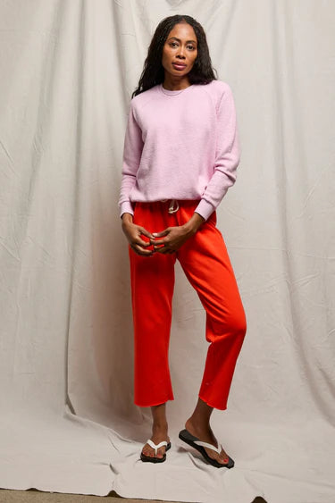Sugar Pink Reversible Sweatshirt