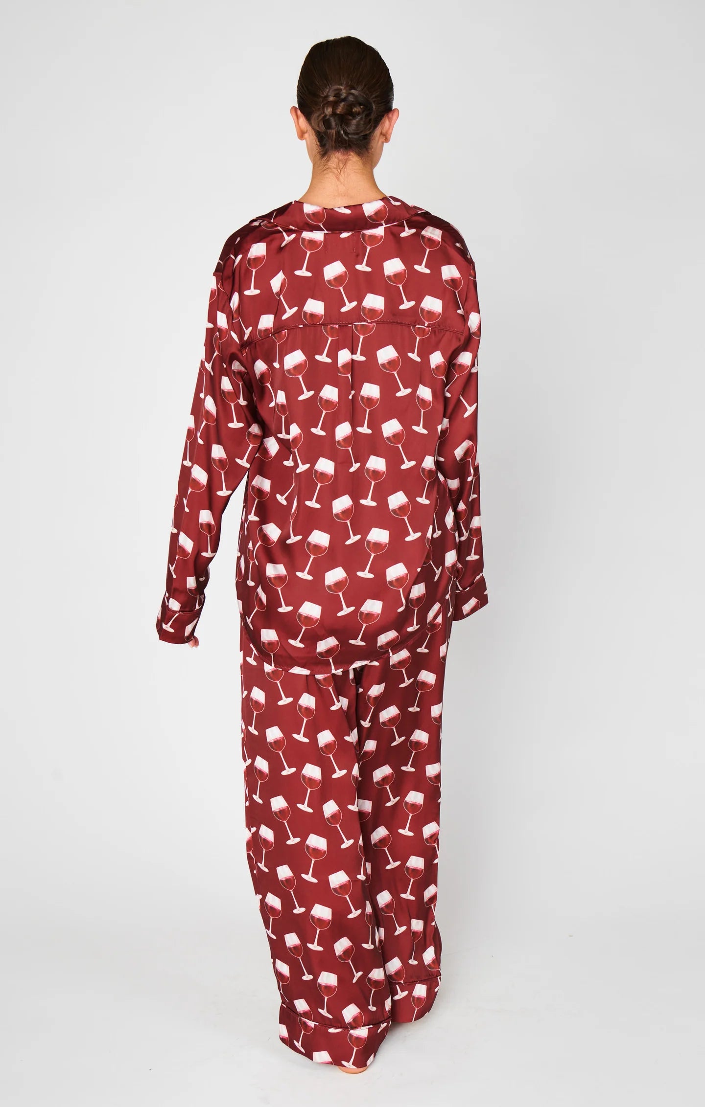 Red Wine Pj Set