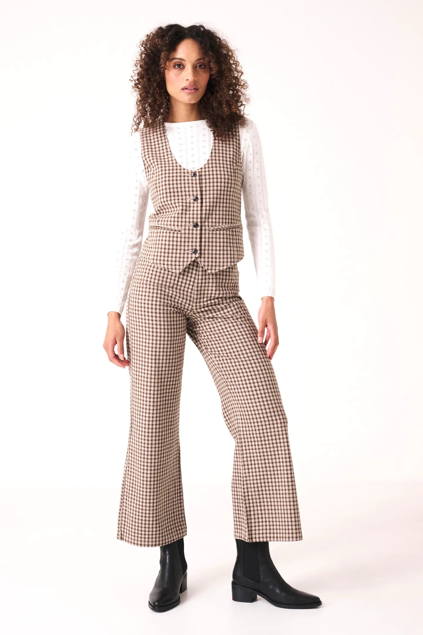 Khaki Sailor Gingham
