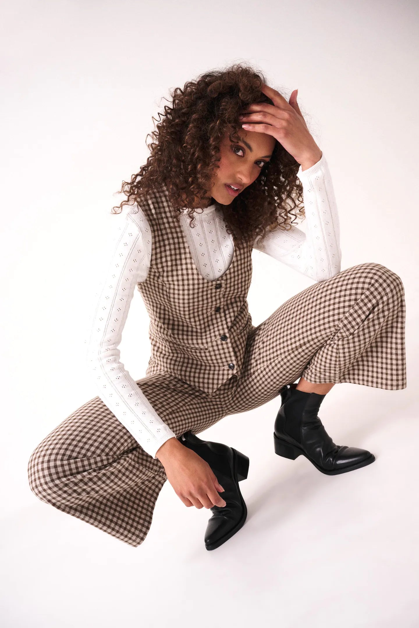 Khaki Sailor Gingham