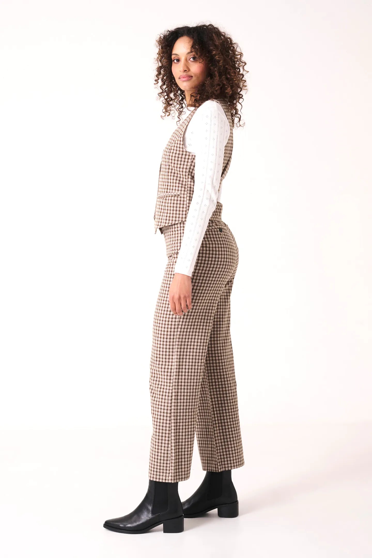 Khaki Sailor Gingham