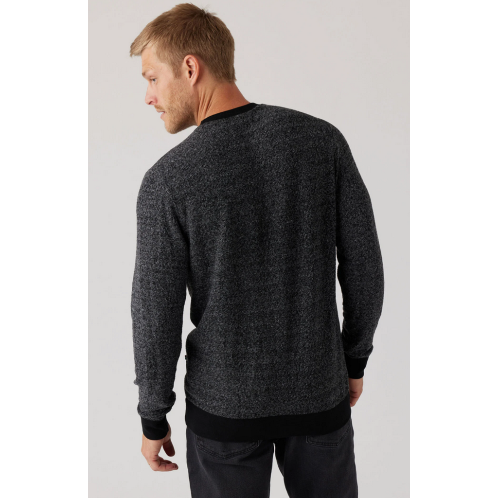 Black Brushed Boucle Pullover