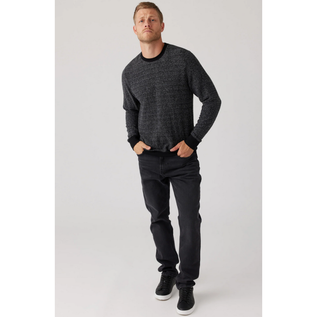 Black Brushed Boucle Pullover