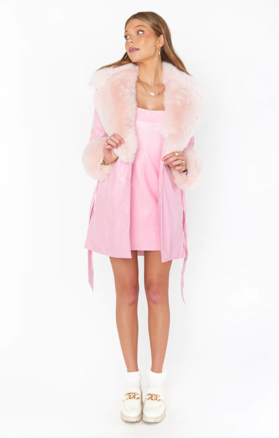 Pink Woods Mini Dress