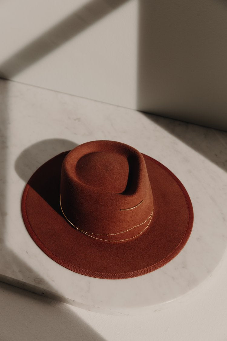 Terracotta Anna Hat