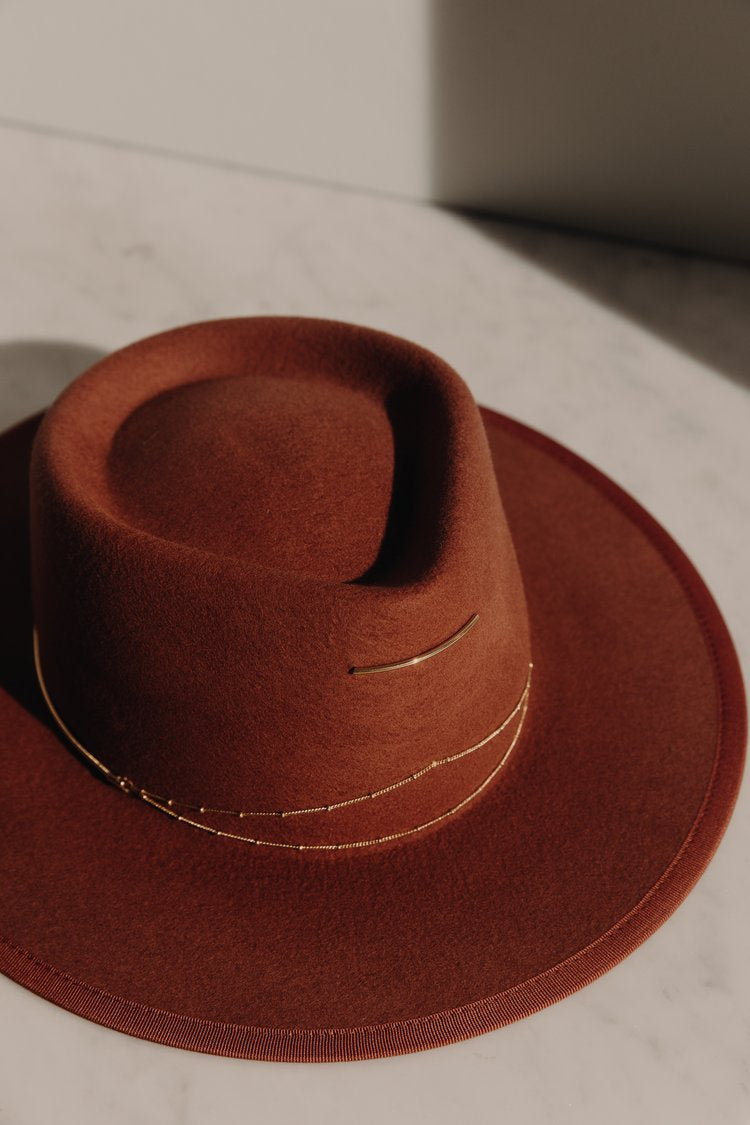 Terracotta Anna Hat