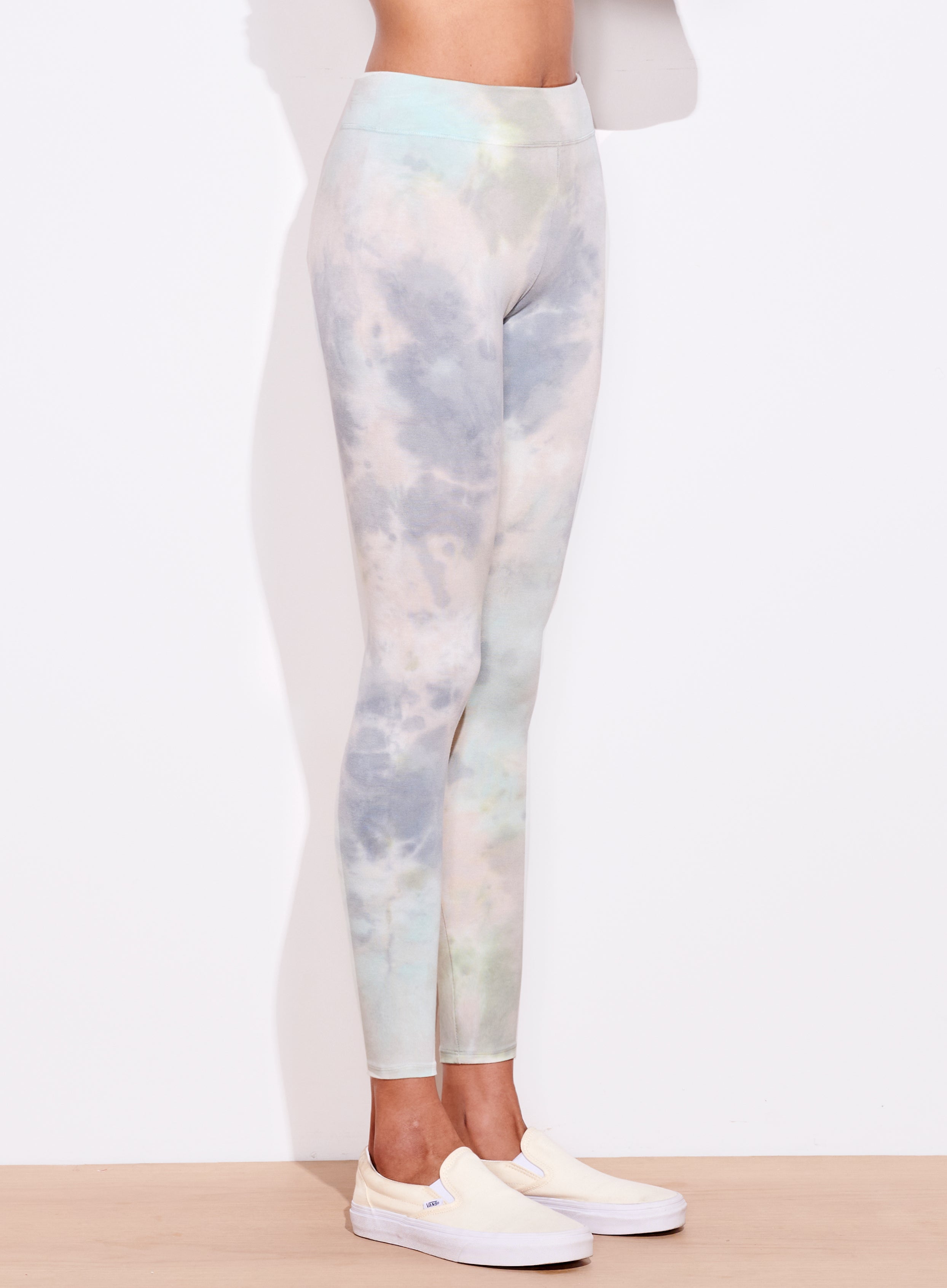 Yoga Pant Moss Tie Dye