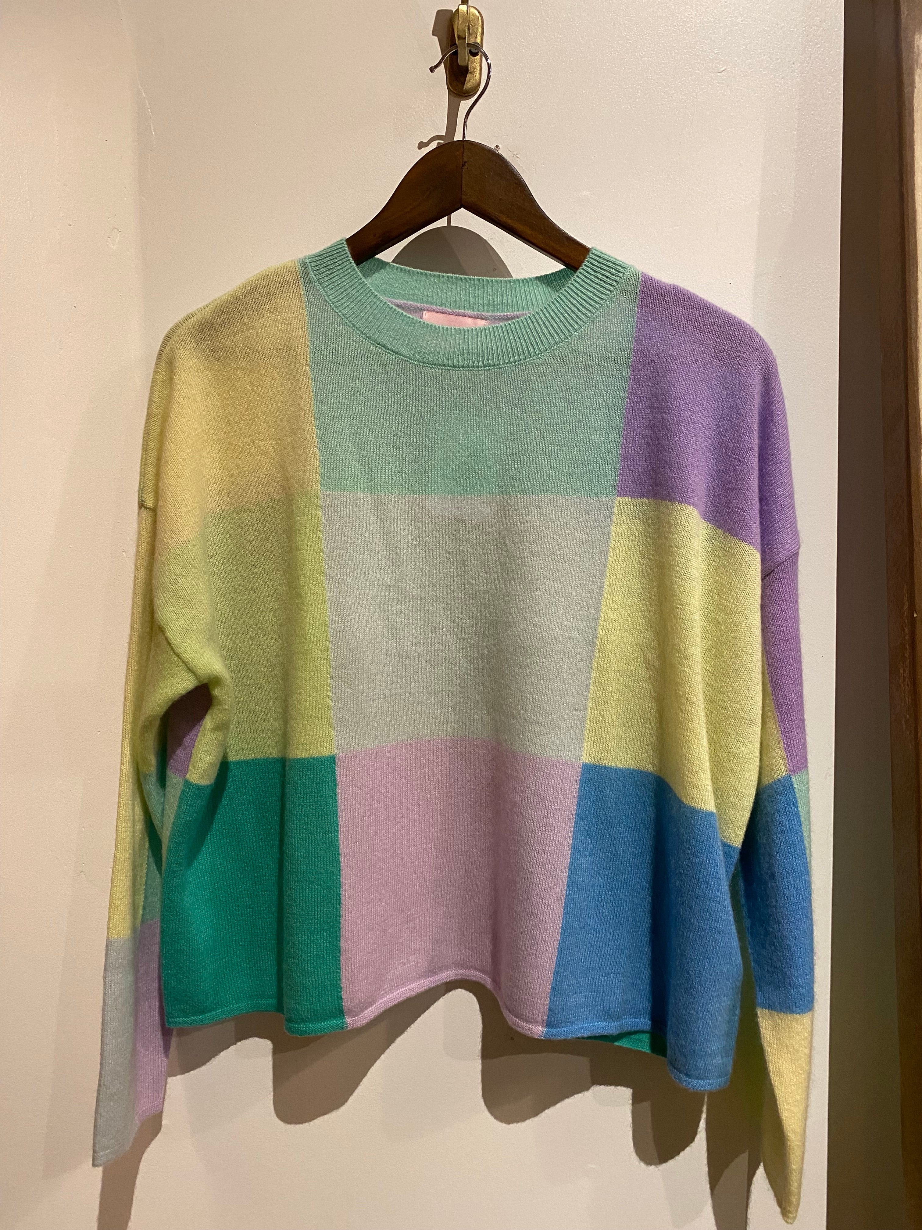 Lemonade Patchwork DiDi Sweater