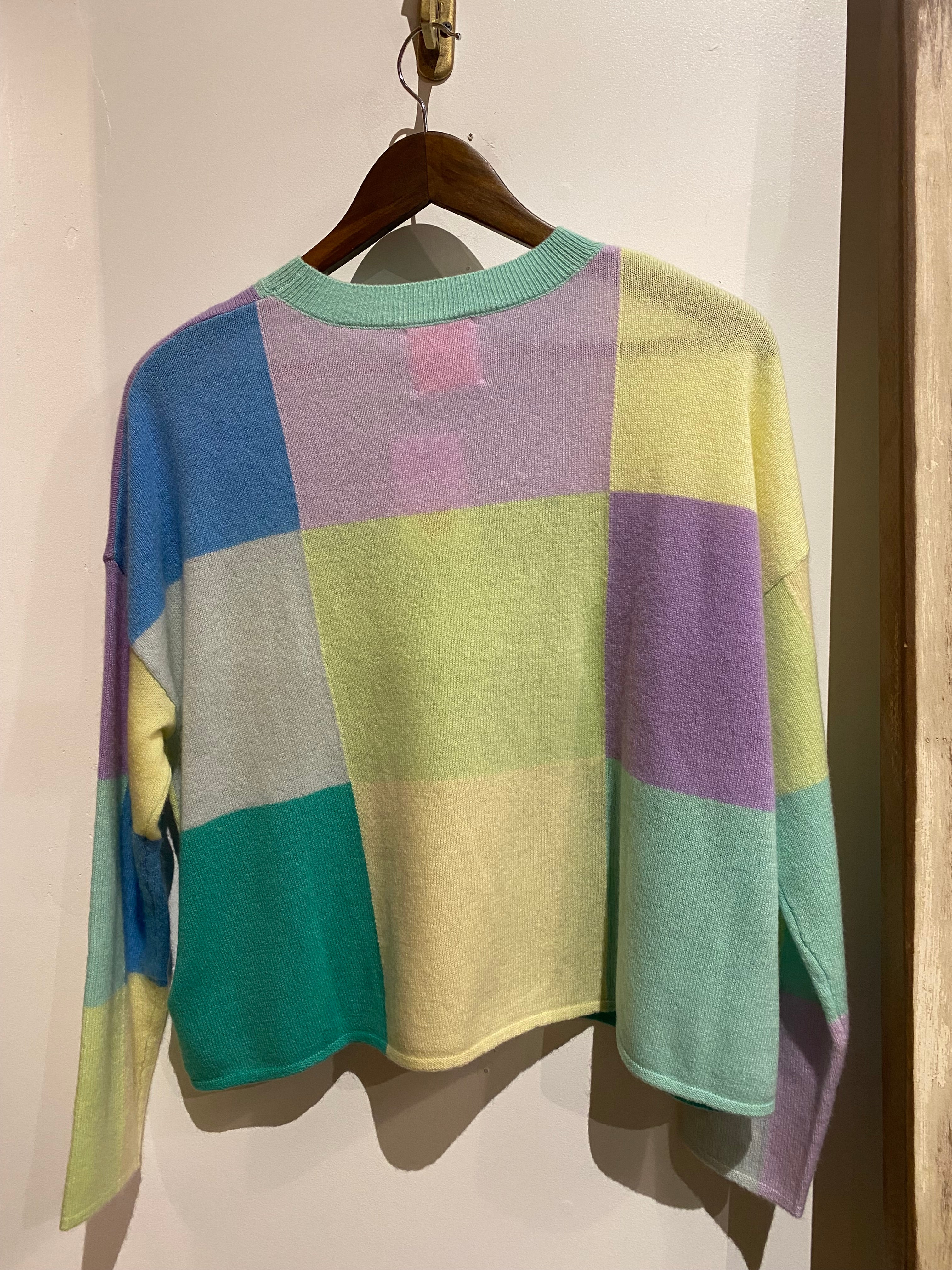 Lemonade Patchwork DiDi Sweater