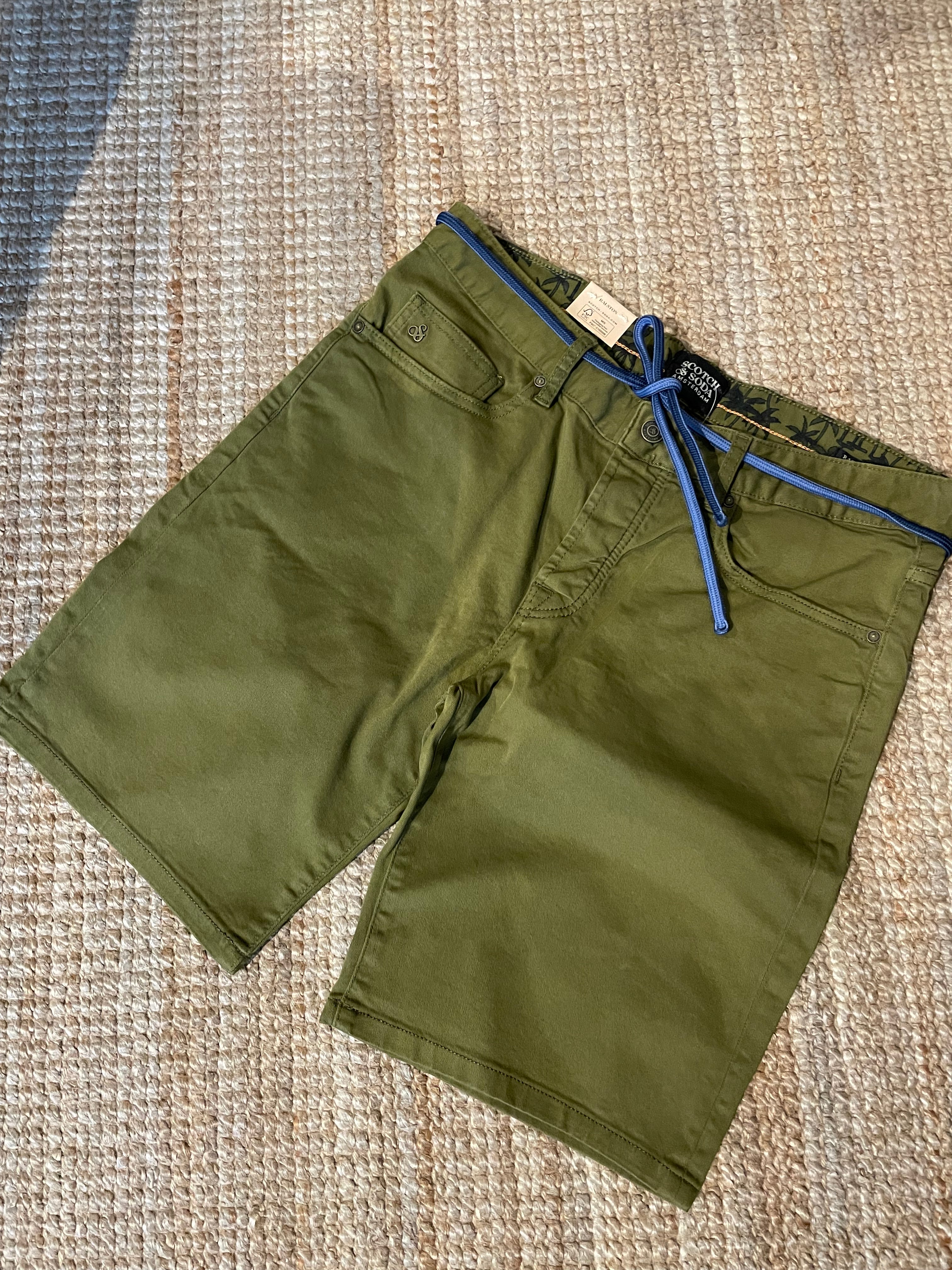 Ralston 5 Pocket Short Olive
