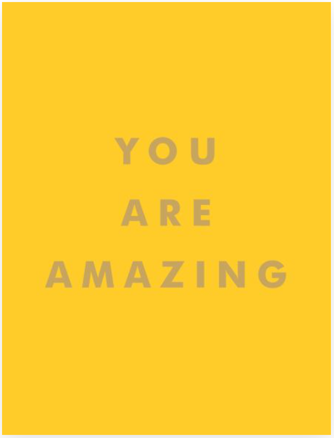 You Are Amazing Mini Book