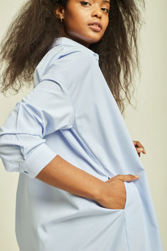 Lila Shirt Dress