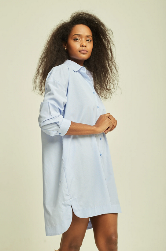 Lila Shirt Dress