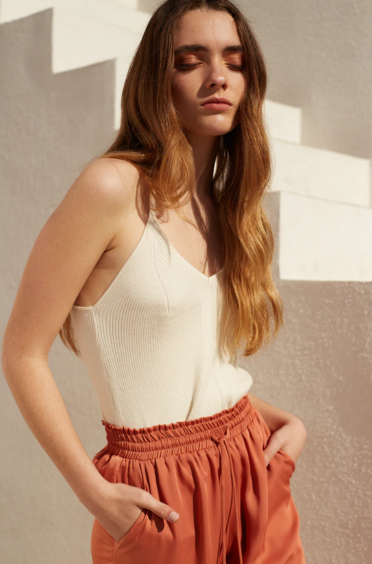 Justine Top Ivory