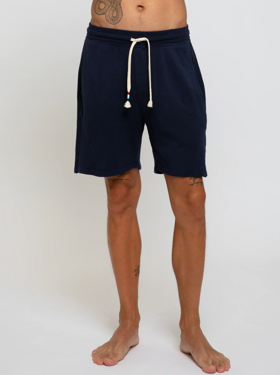 Mesh Panel Short Indigo