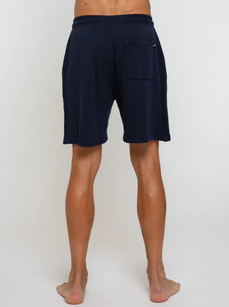 Mesh Panel Short Indigo