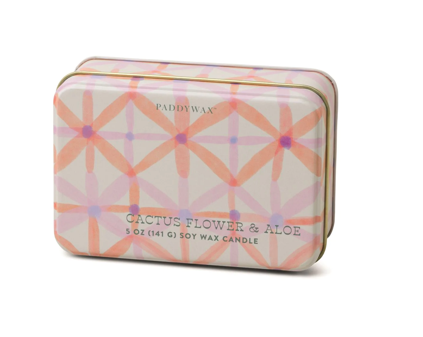 Everyday Tin Candle Cactus Flower & Aloe