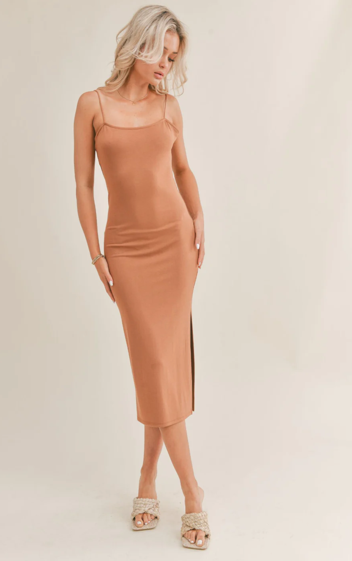 Cinnamon Spice Midi Dress