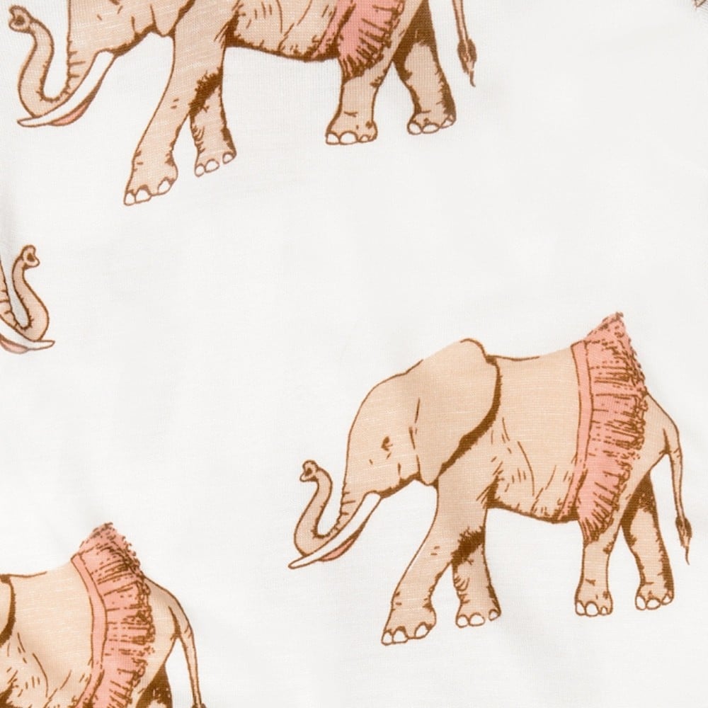 Tutu Elephant Bamboo Romper 0-3M