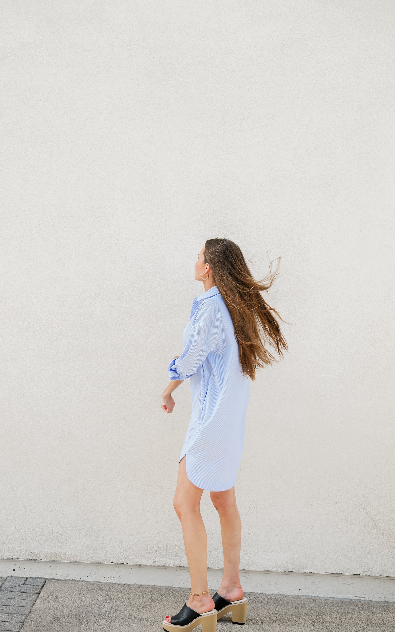 Lila Shirt Dress