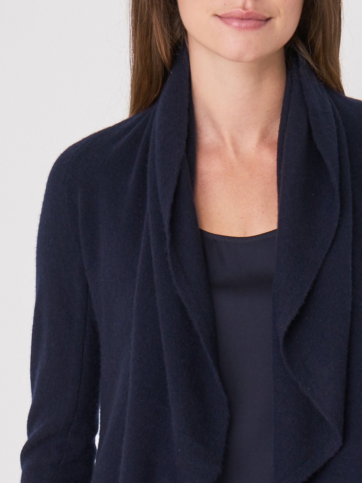 Navy Circle Cardigan