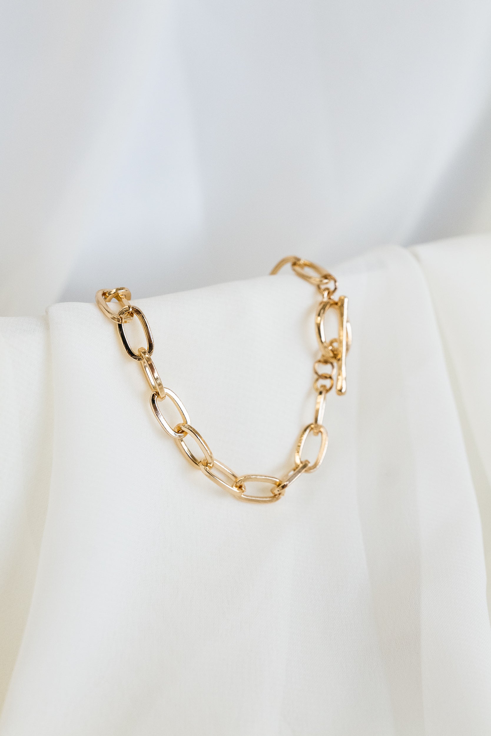 Gold Link Bracelet
