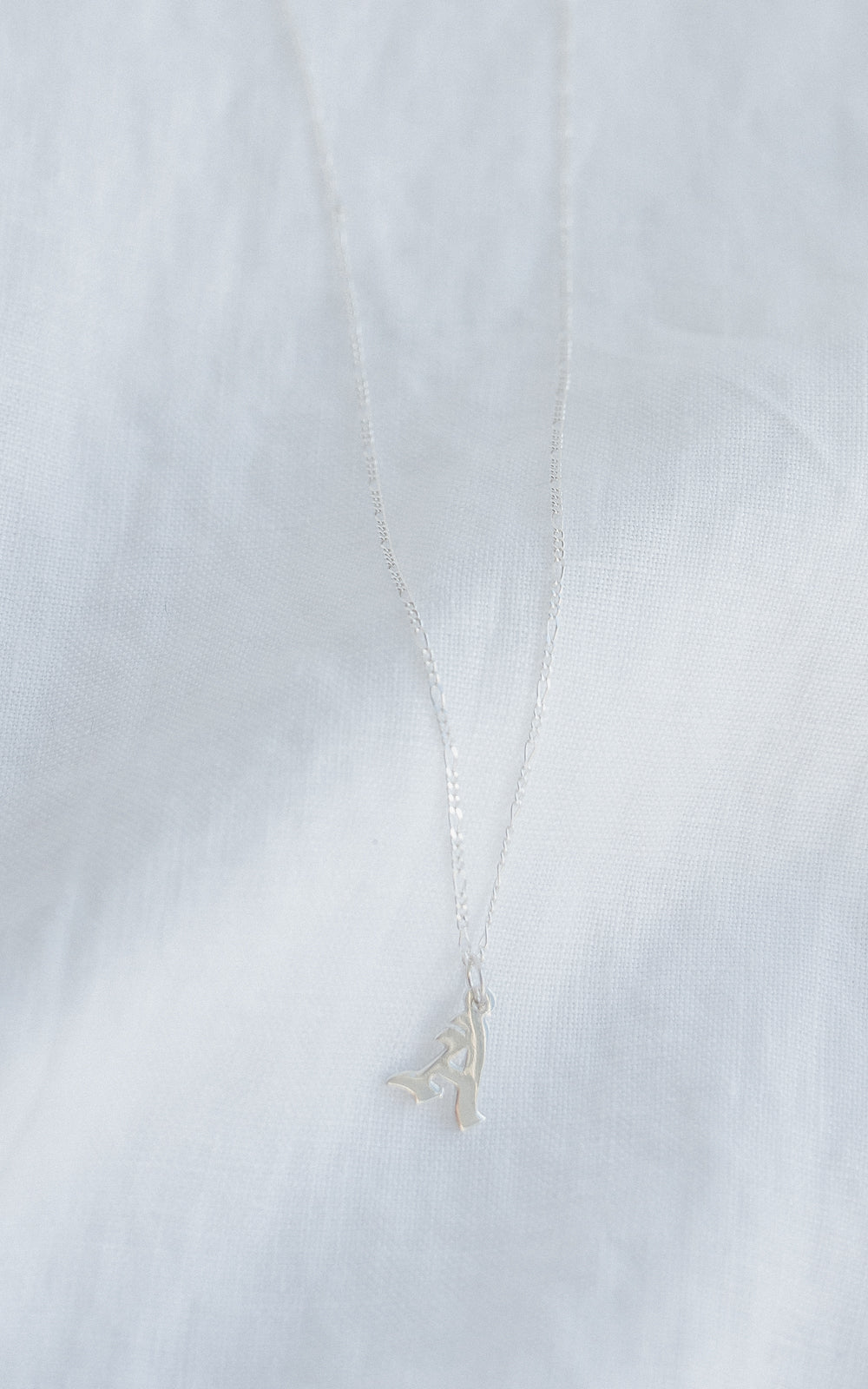 Silver Small Old English