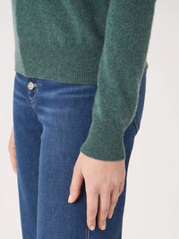 Kelp Cashmere Crewneck