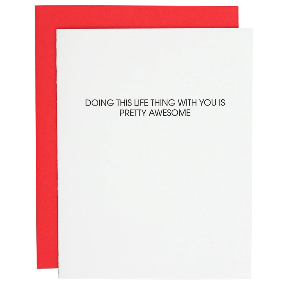 Life Thing With You Card