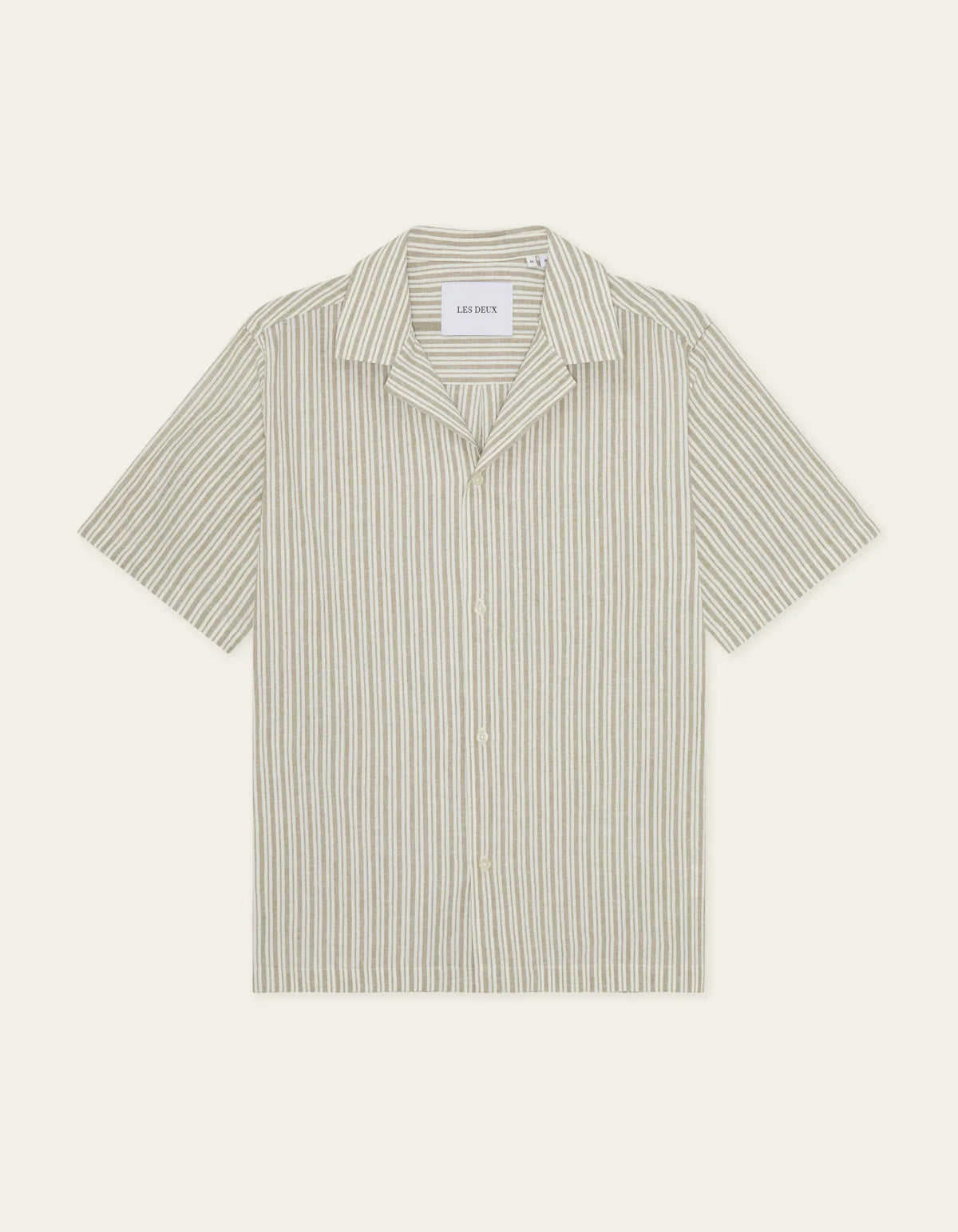 Dark Sand Stripped SS Shirt