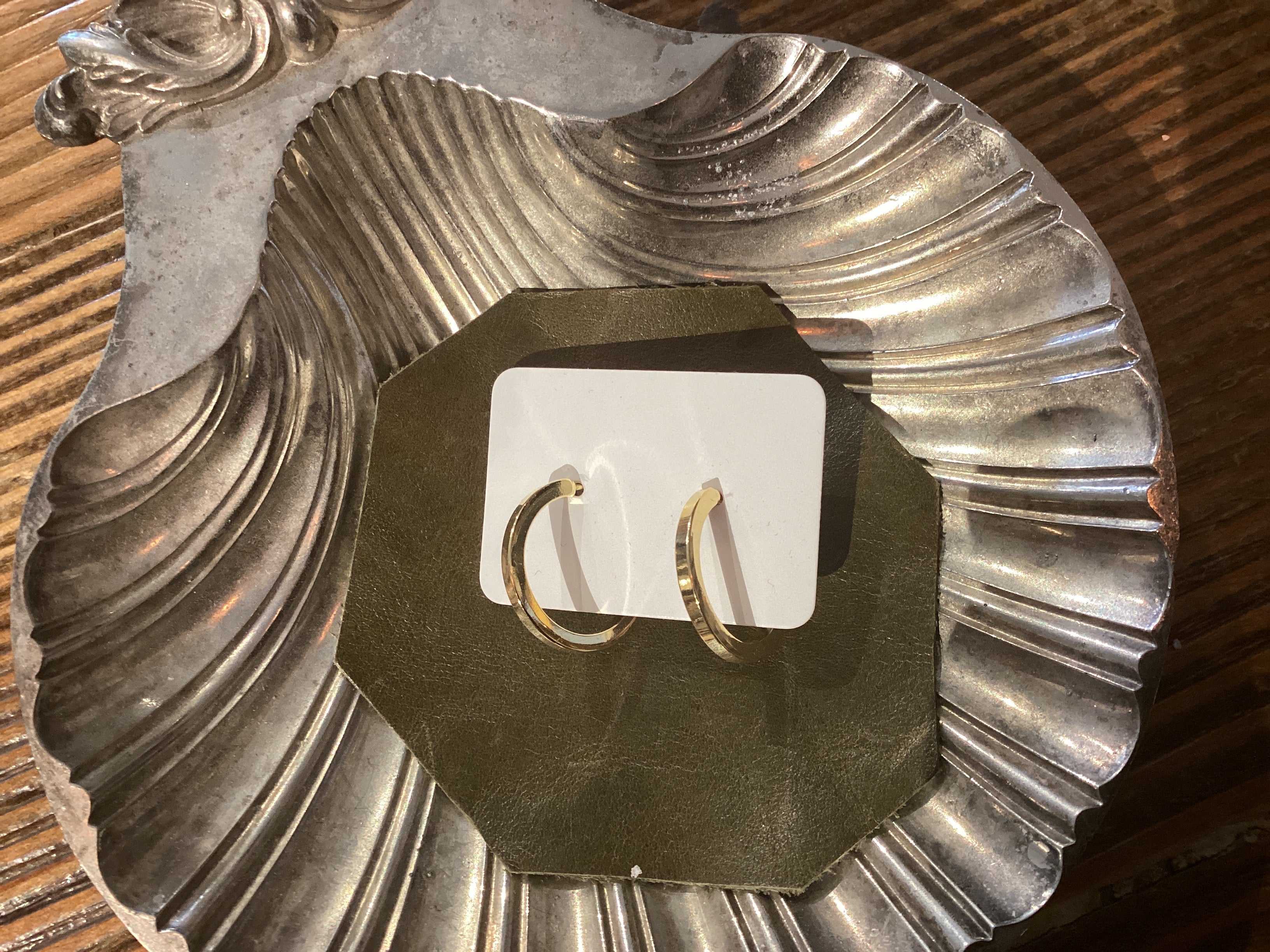 Gold Blake Hoops