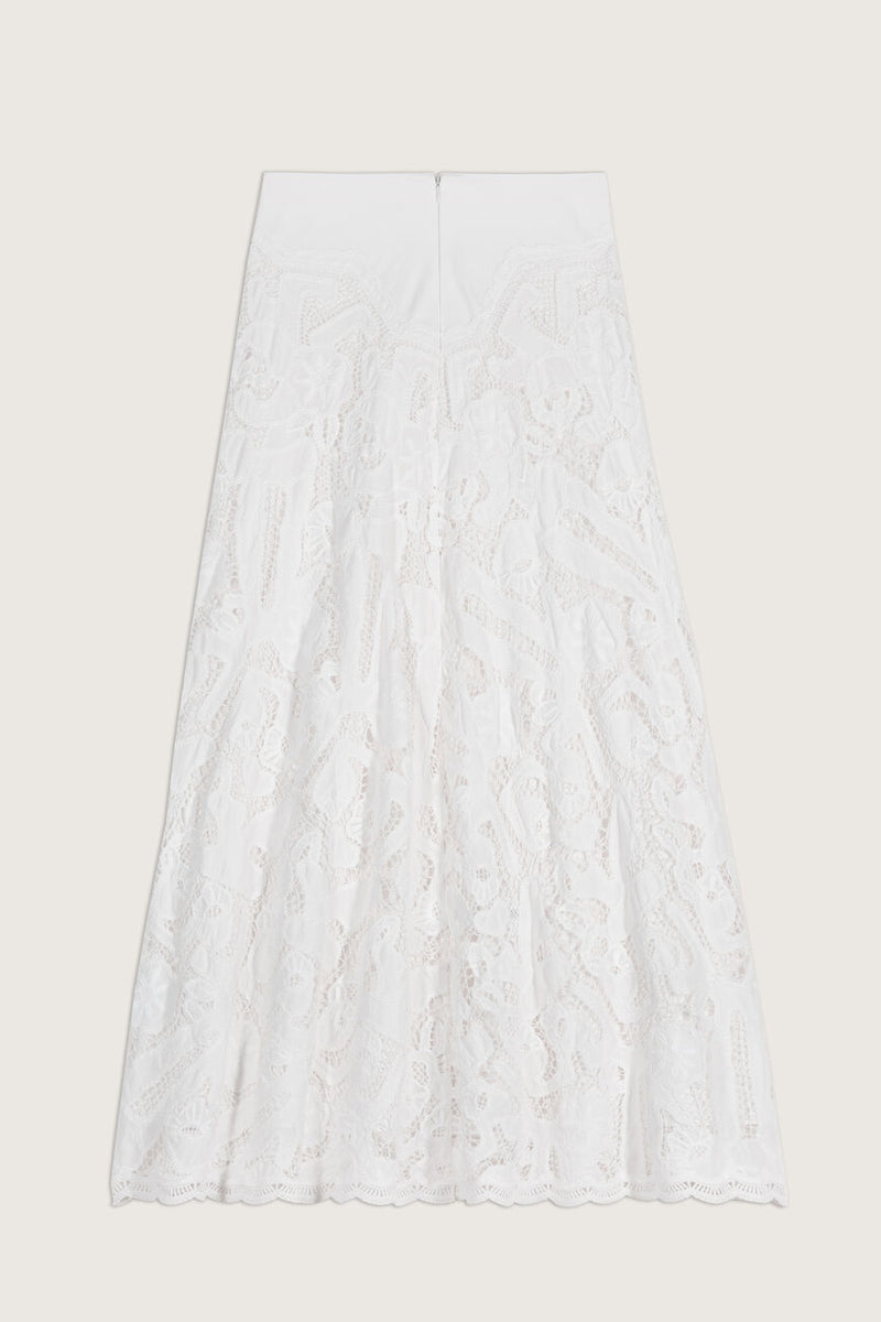 Blanc Inca Skirt