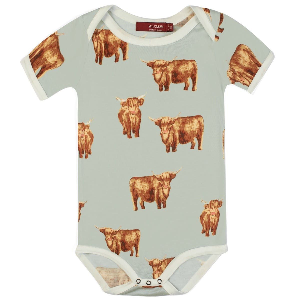 Highland Cow Bamboo One Piece