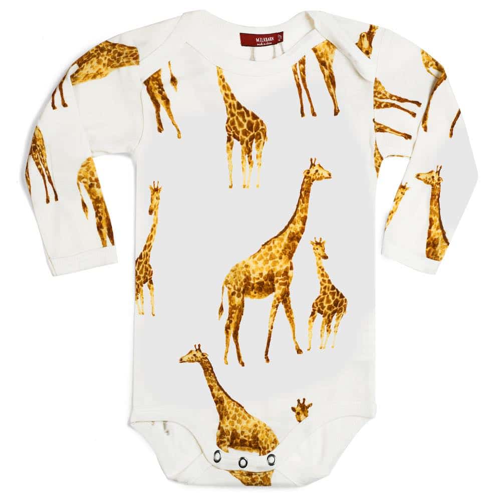 Giraffe Organic LS One Piece