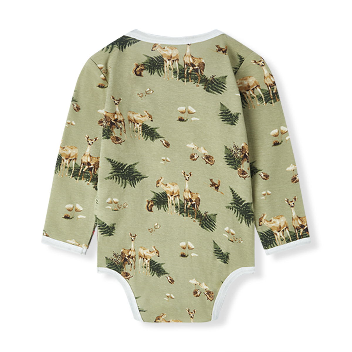 Organic LS One Piece Forest Party