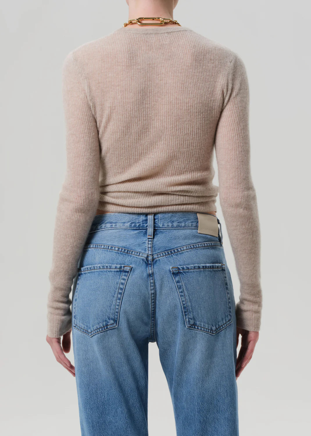Oatmeal Alessia Crewneck