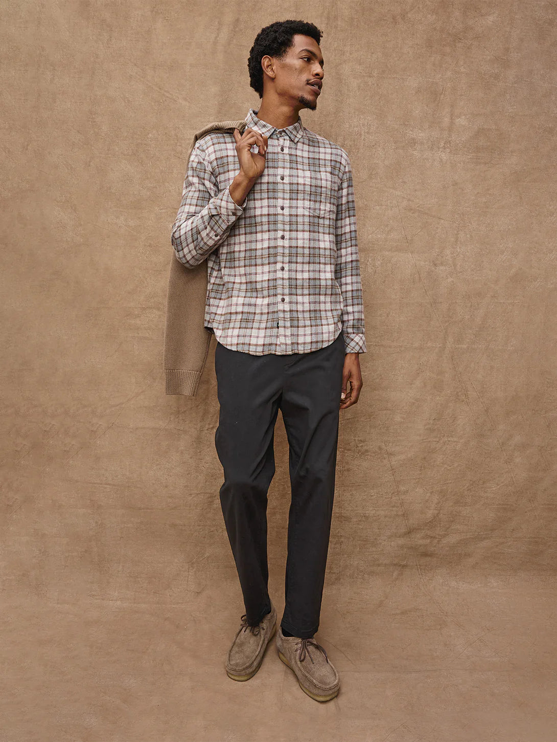 Charcoal Autumn Melange Lennox