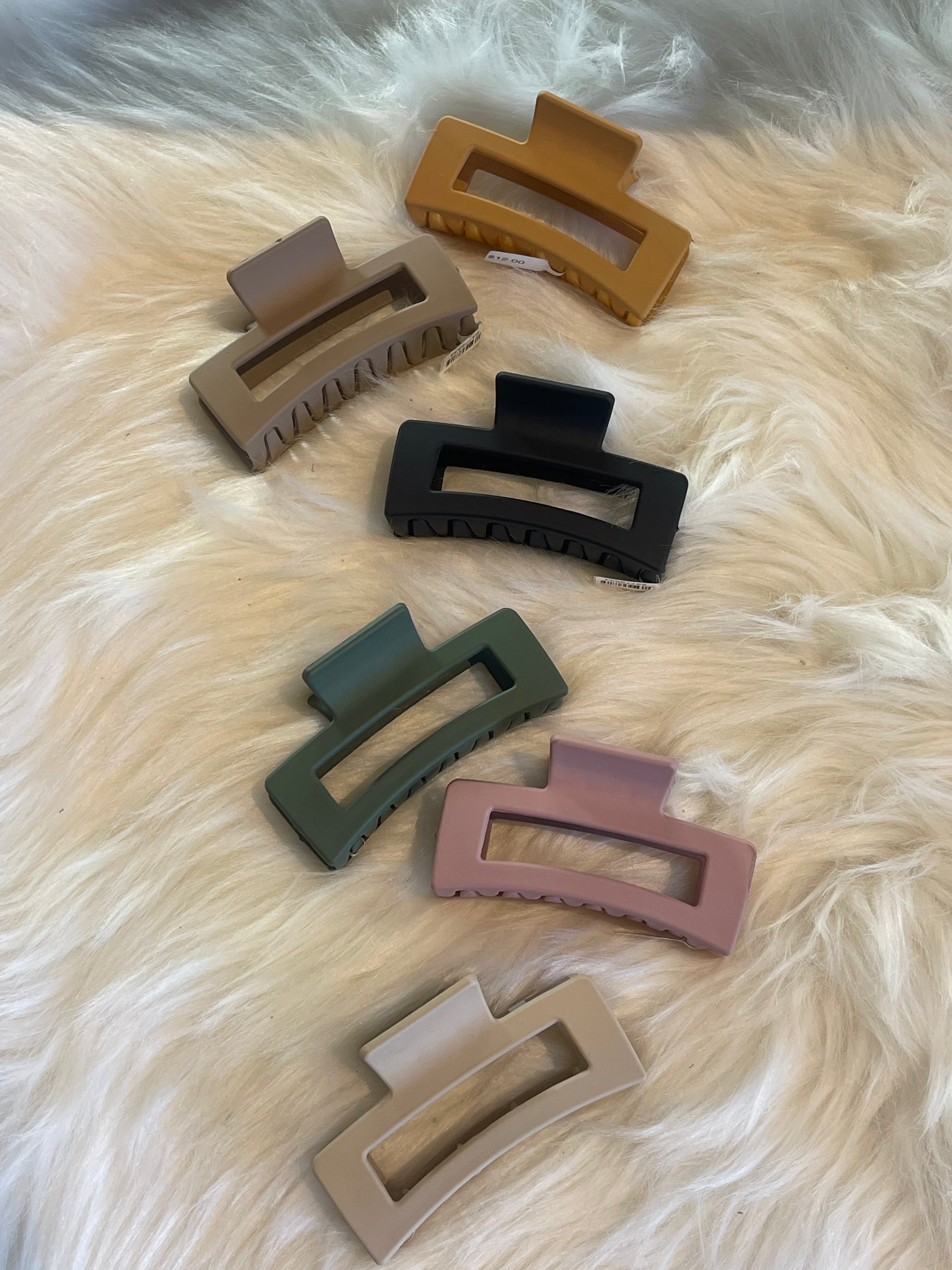 Earth Tone Hair Clip