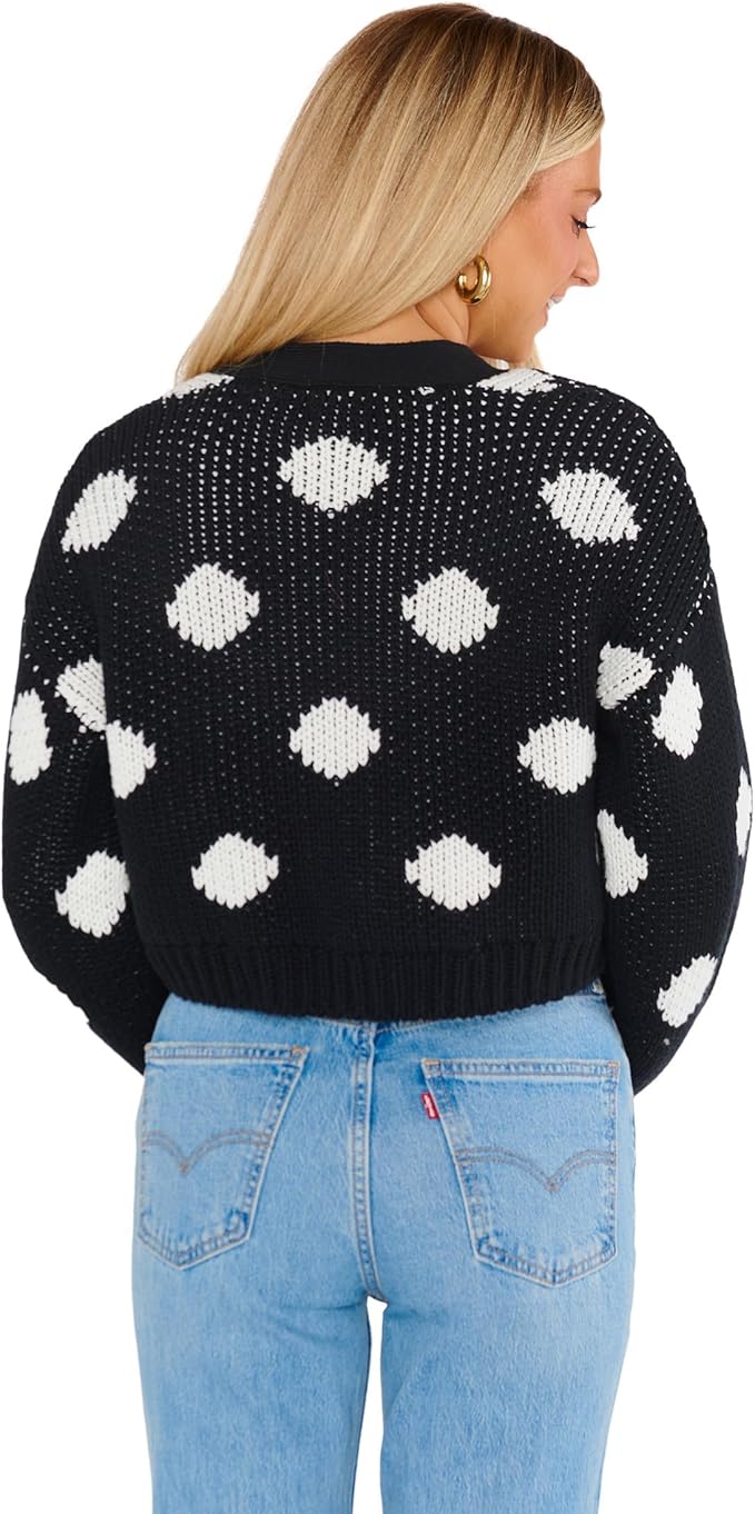 Polka Dot Clemmie Cardi