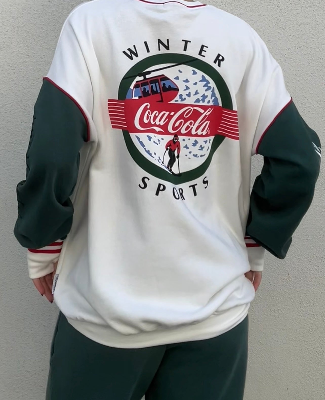 Coca Cola Winter Sports Sweatshirt
