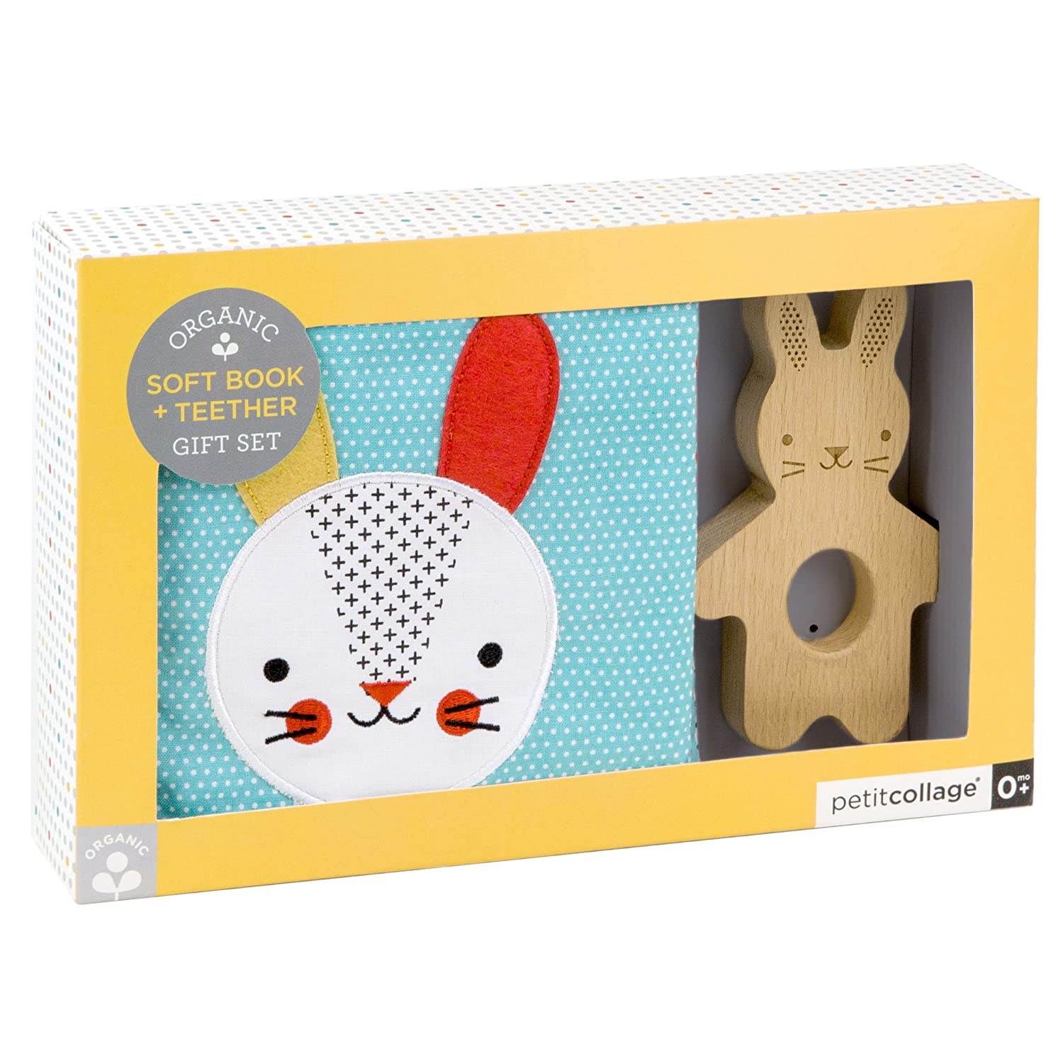 Little Bunny Organic Book & Teether