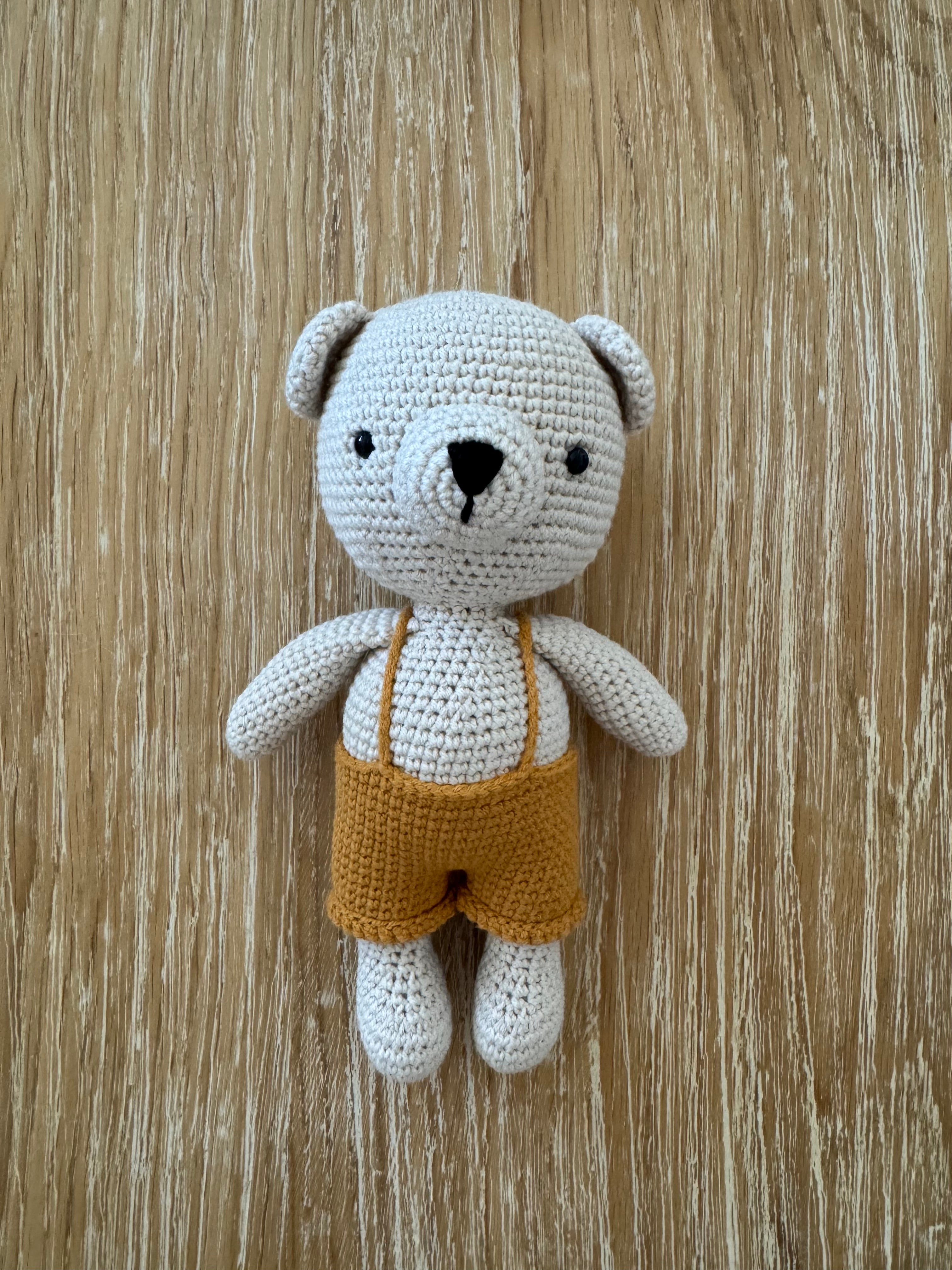 Gold Bobby Bear