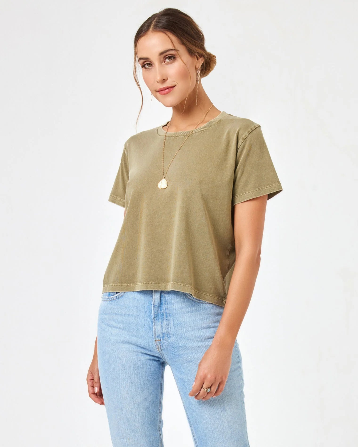 Olive All Day Top
