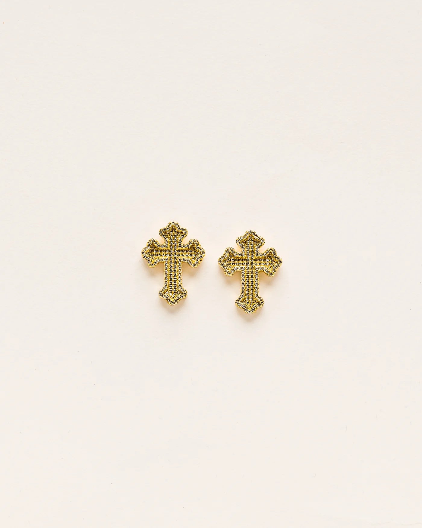 Santa Diamante Cruz Earrings