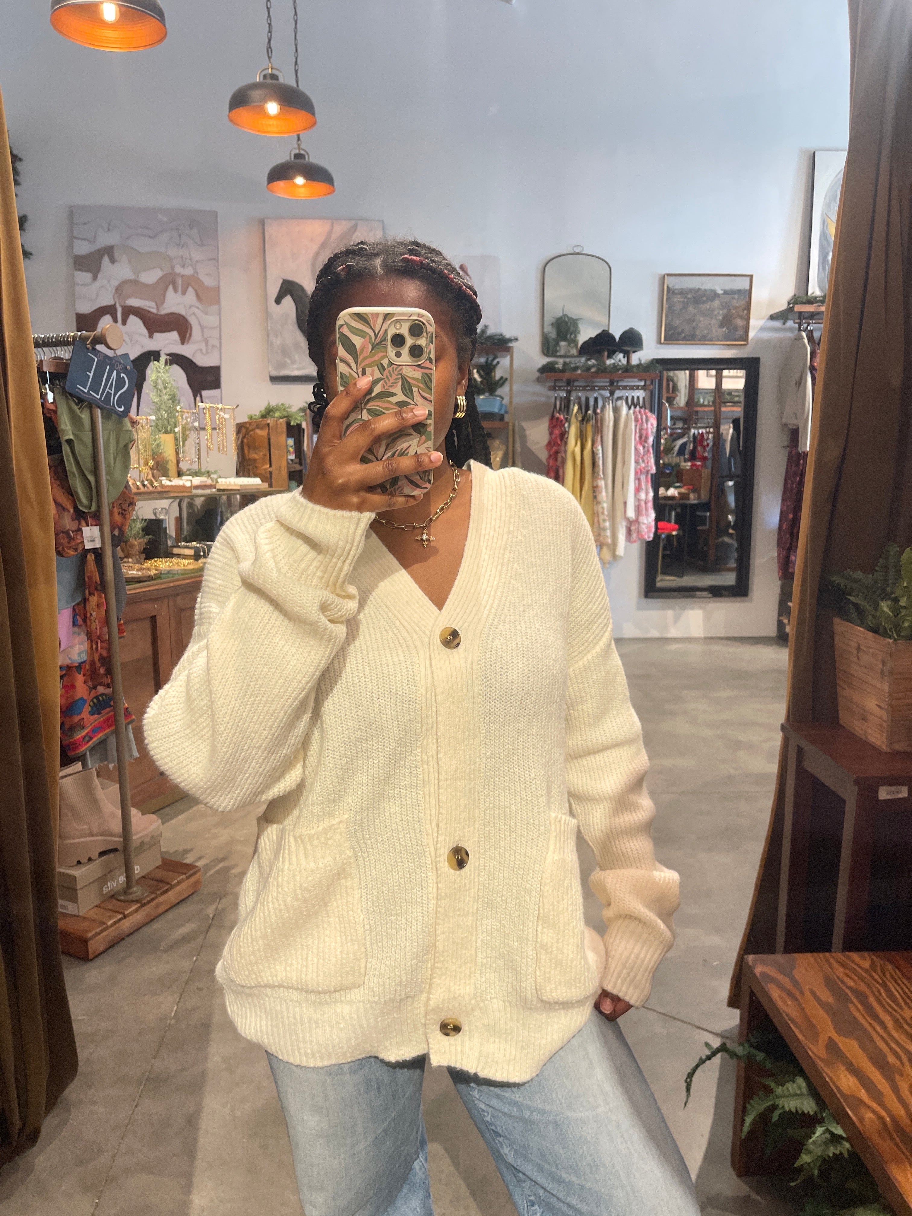Cream Izzy Sweater