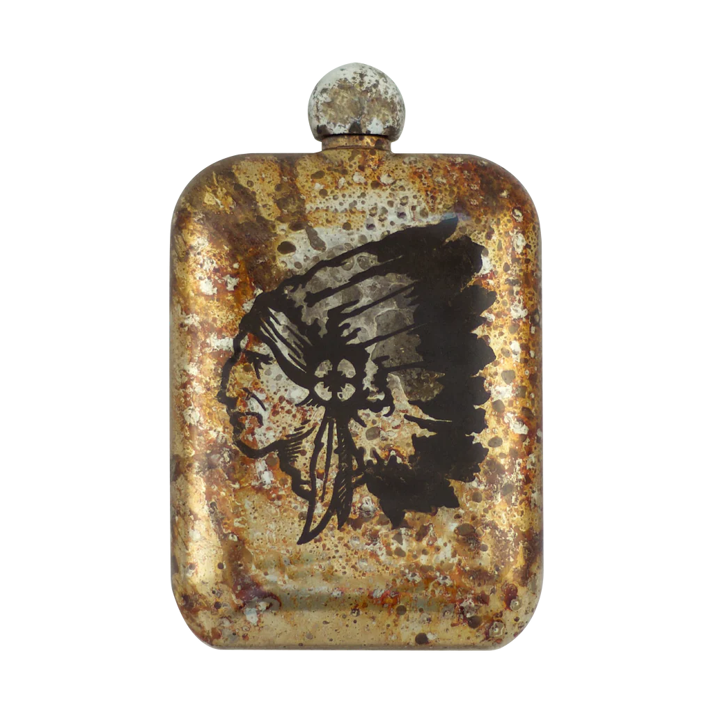 Chieftain Whiskey Flask